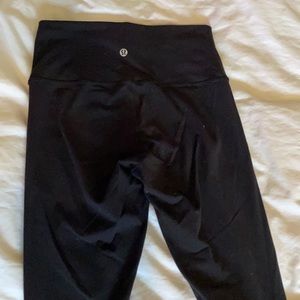 Black high waisted leggings